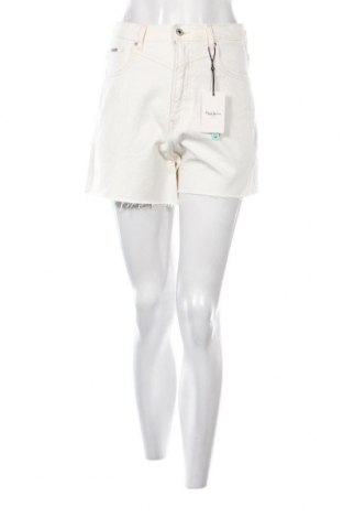 Γυναικείο κοντό παντελόνι Pepe Jeans, Μέγεθος S, Χρώμα Λευκό, Τιμή 26,03 €