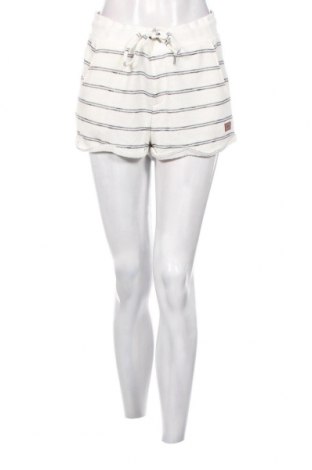 Γυναικείο κοντό παντελόνι Roxy, Μέγεθος L, Χρώμα Λευκό, Τιμή 17,86 €