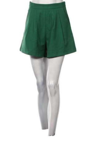 Дамски къс панталон SHEIN, Размер S, Цвят Зелен, Цена 19,55 лв.