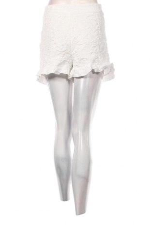 Дамски къс панталон SHEIN, Размер L, Цвят Бял, Цена 9,69 лв.
