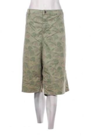 Γυναικείο κοντό παντελόνι Sheego, Μέγεθος 5XL, Χρώμα Πράσινο, Τιμή 16,73 €