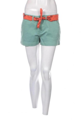 Дамски къс панталон Superdry, Размер M, Цвят Зелен, Цена 46,20 лв.