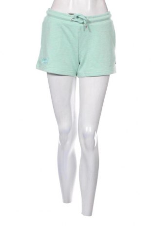 Дамски къс панталон Superdry, Размер M, Цвят Зелен, Цена 34,65 лв.