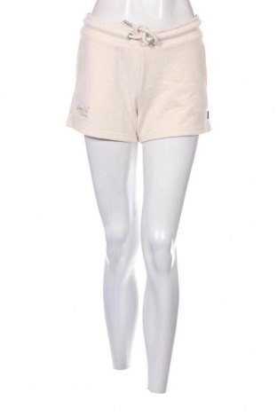 Γυναικείο κοντό παντελόνι Superdry, Μέγεθος M, Χρώμα Εκρού, Τιμή 15,88 €
