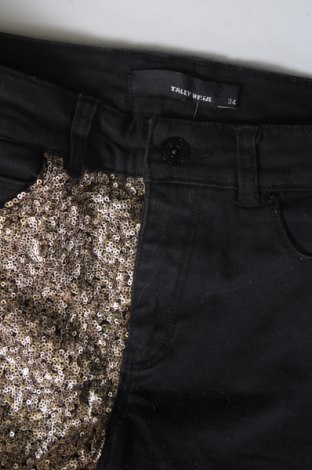 Γυναικείο κοντό παντελόνι Tally Weijl, Μέγεθος XS, Χρώμα Μαύρο, Τιμή 4,90 €