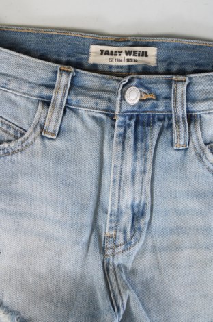 Pantaloni scurți de femei Tally Weijl, Mărime XXS, Culoare Albastru, Preț 42,43 Lei