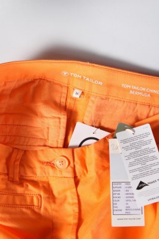 Γυναικείο κοντό παντελόνι Tom Tailor, Μέγεθος S, Χρώμα Πορτοκαλί, Τιμή 39,69 €