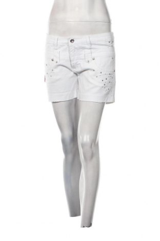 Γυναικείο κοντό παντελόνι Urban Jeans Co., Μέγεθος M, Χρώμα Λευκό, Τιμή 25,00 €