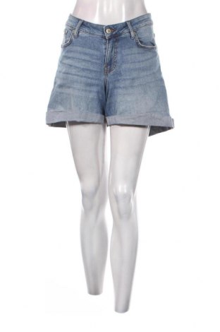 Γυναικείο κοντό παντελόνι Violeta by Mango, Μέγεθος L, Χρώμα Μπλέ, Τιμή 5,53 €