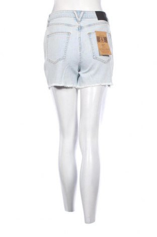 Дамски къс панталон Volcom, Размер S, Цвят Син, Цена 45,45 лв.