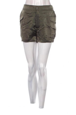 Pantaloni scurți de femei Zara, Mărime S, Culoare Verde, Preț 49,87 Lei