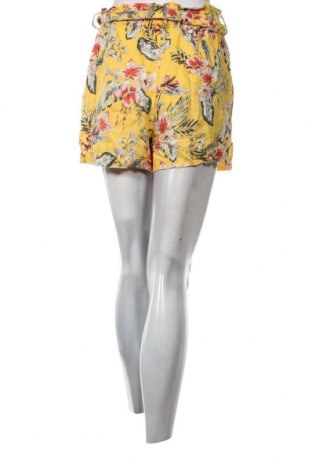 Дамски къс панталон Zara, Размер S, Цвят Жълт, Цена 20,01 лв.