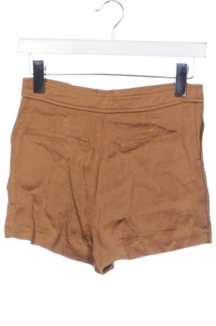 Дамски къс панталон Zara, Размер XS, Цвят Бежов, Цена 8,00 лв.