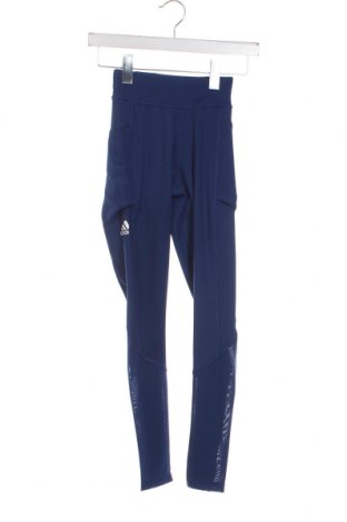 Γυναικείο κολάν Adidas, Μέγεθος XXS, Χρώμα Μπλέ, Τιμή 39,69 €