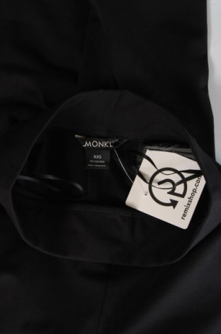 Γυναικείο κολάν Monki, Μέγεθος XXS, Χρώμα Μαύρο, Τιμή 4,82 €