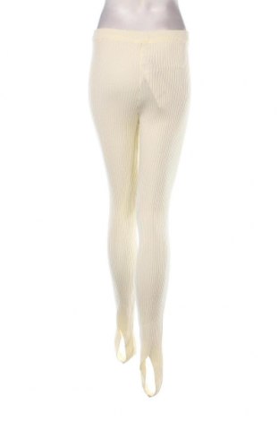 Damen Leggings NA-KD, Größe M, Farbe Ecru, Preis 31,96 €