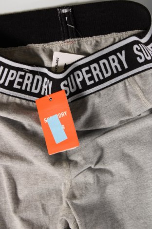 Γυναικείο κολάν Superdry, Μέγεθος M, Χρώμα Γκρί, Τιμή 9,38 €