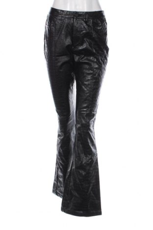 Дамски кожен панталон Melting Stockholm, Размер M, Цвят Черен, Цена 25,99 лв.