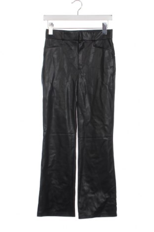Pantaloni de piele pentru damă Zara, Mărime S, Culoare Negru, Preț 26,65 Lei