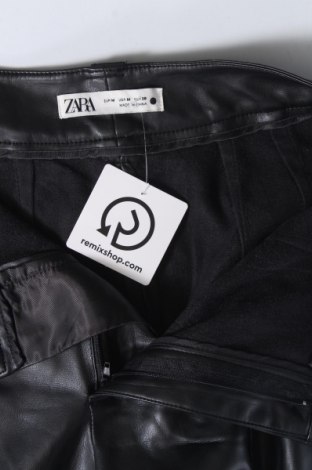 Damen Lederhose Zara, Größe M, Farbe Schwarz, Preis € 18,79