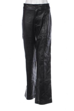 Pantaloni de piele pentru damă Zara, Mărime M, Culoare Negru, Preț 39,97 Lei