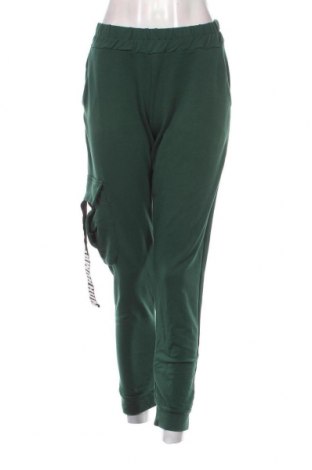 Γυναικείο παντελόνι, Μέγεθος L, Χρώμα Πράσινο, Τιμή 8,22 €
