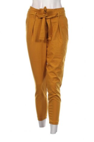 Дамски панталон, Размер S, Цвят Жълт, Цена 17,60 лв.