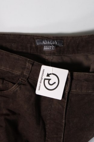 Pantaloni de femei Adagio, Mărime L, Culoare Maro, Preț 28,62 Lei