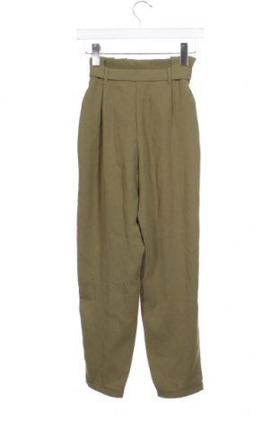 Дамски панталон Amisu, Размер XXS, Цвят Зелен, Цена 16,52 лв.