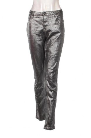 Дамски панталон Arizona, Размер L, Цвят Сребрист, Цена 14,50 лв.