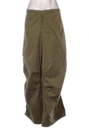 Pantaloni de femei BDG, Mărime 3XL, Culoare Verde, Preț 168,26 Lei