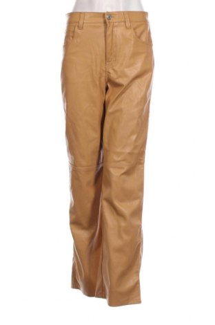 Pantaloni de femei Bershka, Mărime M, Culoare Bej, Preț 44,89 Lei