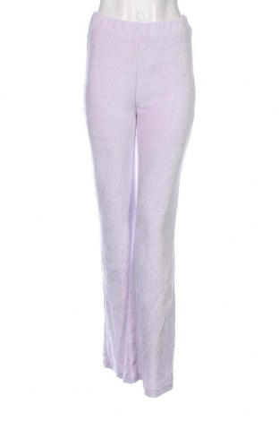 Pantaloni de femei Bershka, Mărime M, Culoare Mov, Preț 95,39 Lei