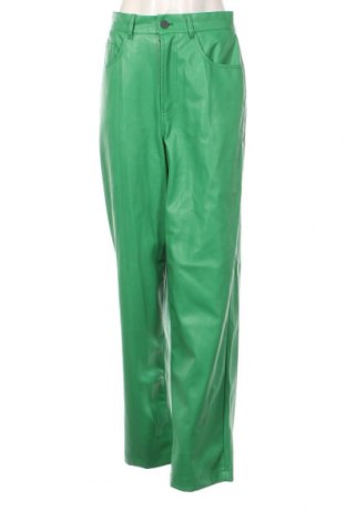 Дамски панталон Bershka, Размер M, Цвят Зелен, Цена 25,26 лв.