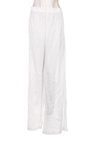 Dámské kalhoty  Boohoo, Velikost L, Barva Bílá, Cena  240,00 Kč