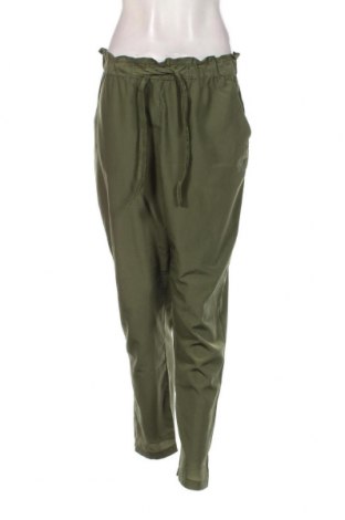 Дамски панталон Calliope, Размер L, Цвят Зелен, Цена 13,05 лв.