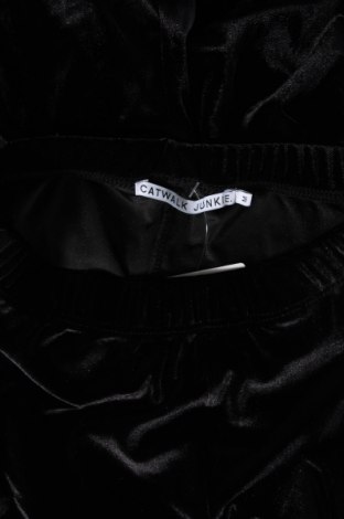 Γυναικείο παντελόνι Catwalk Junkie, Μέγεθος M, Χρώμα Μαύρο, Τιμή 25,36 €