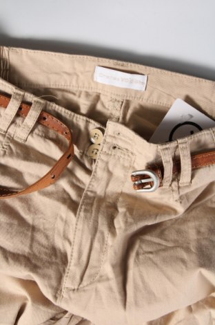 Дамски панталон Charles Vogele, Размер S, Цвят Бежов, Цена 9,28 лв.
