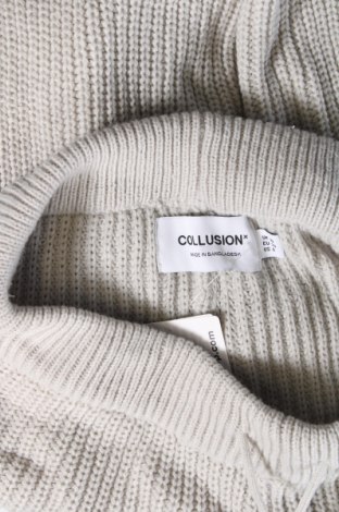 Pantaloni de femei Collusion, Mărime M, Culoare Gri, Preț 58,42 Lei