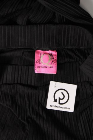 Дамски панталон Design Lab, Размер M, Цвят Черен, Цена 10,15 лв.