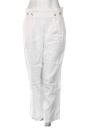 Pantaloni de femei Esprit, Mărime S, Culoare Alb, Preț 104,59 Lei