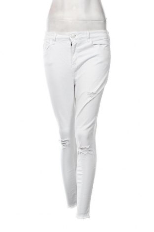 Pantaloni de femei F&F, Mărime M, Culoare Alb, Preț 49,87 Lei