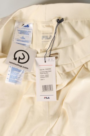 Pantaloni de femei FILA, Mărime L, Culoare Ecru, Preț 77,50 Lei