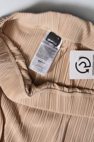 Γυναικείο παντελόνι Gina Tricot, Μέγεθος XL, Χρώμα  Μπέζ, Τιμή 11,19 €