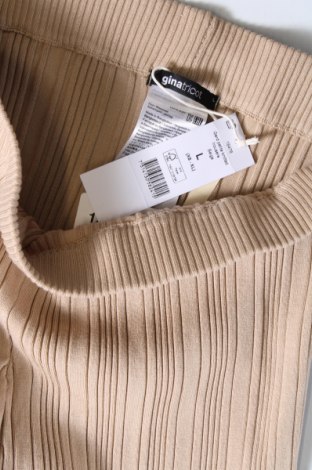 Γυναικείο παντελόνι Gina Tricot, Μέγεθος L, Χρώμα  Μπέζ, Τιμή 4,79 €