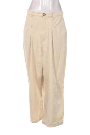 Дамски панталон Gina Tricot, Размер M, Цвят Бежов, Цена 10,13 лв.