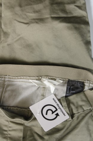 Дамски панталон H&M, Размер XS, Цвят Зелен, Цена 4,35 лв.