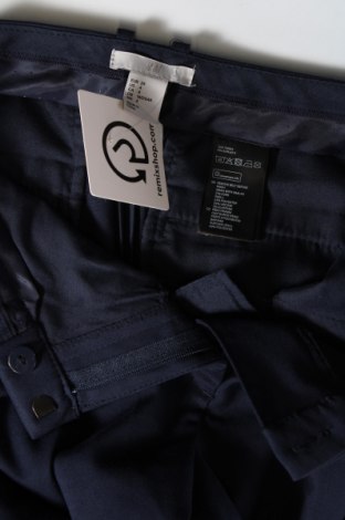 Dámské kalhoty  H&M, Velikost XS, Barva Modrá, Cena  169,00 Kč