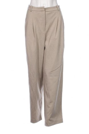 Дамски панталон H&M, Размер XXL, Цвят Бежов, Цена 29,00 лв.