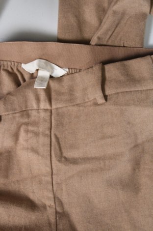Дамски панталон H&M, Размер XS, Цвят Бежов, Цена 4,64 лв.